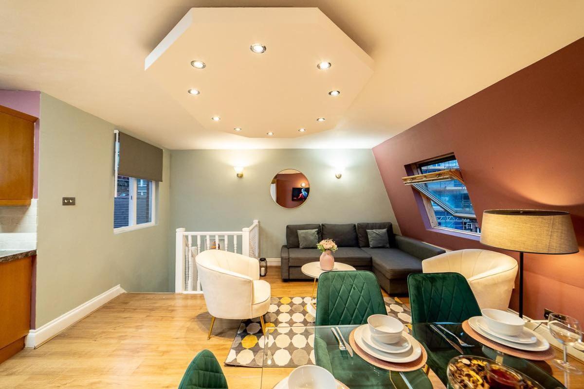 ［Covent Garden Penthouse］London Terrace Apartment Exterior photo